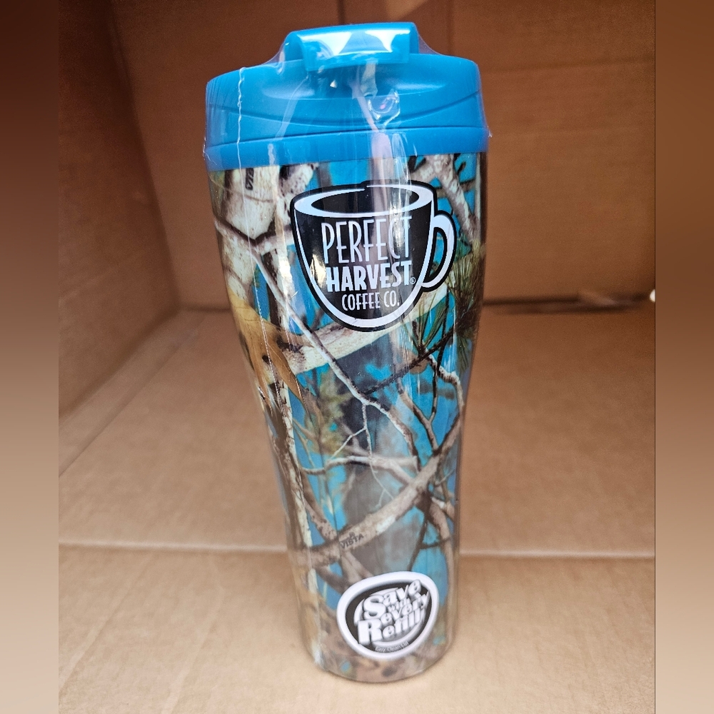 Blue Tumbler with Lid NEW